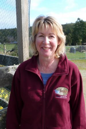 Sue Lockley at Inala Nature on Bruny Island